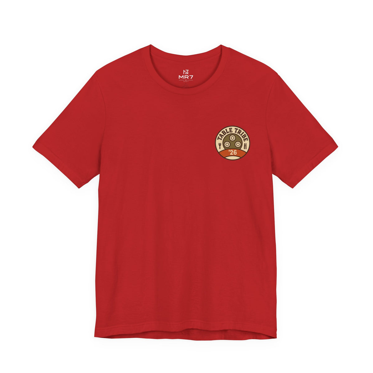 Family Reunion Tee | Thanksgiving Matching, Small Left-Chest Emblem