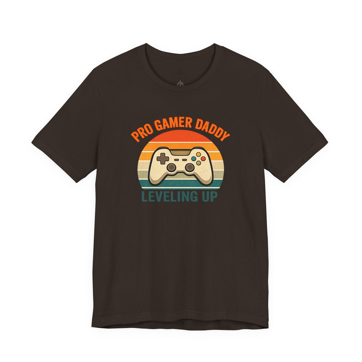 Pro Gamer Daddy Leveling Up T-Shirt | Video Game Controller Retro Tee