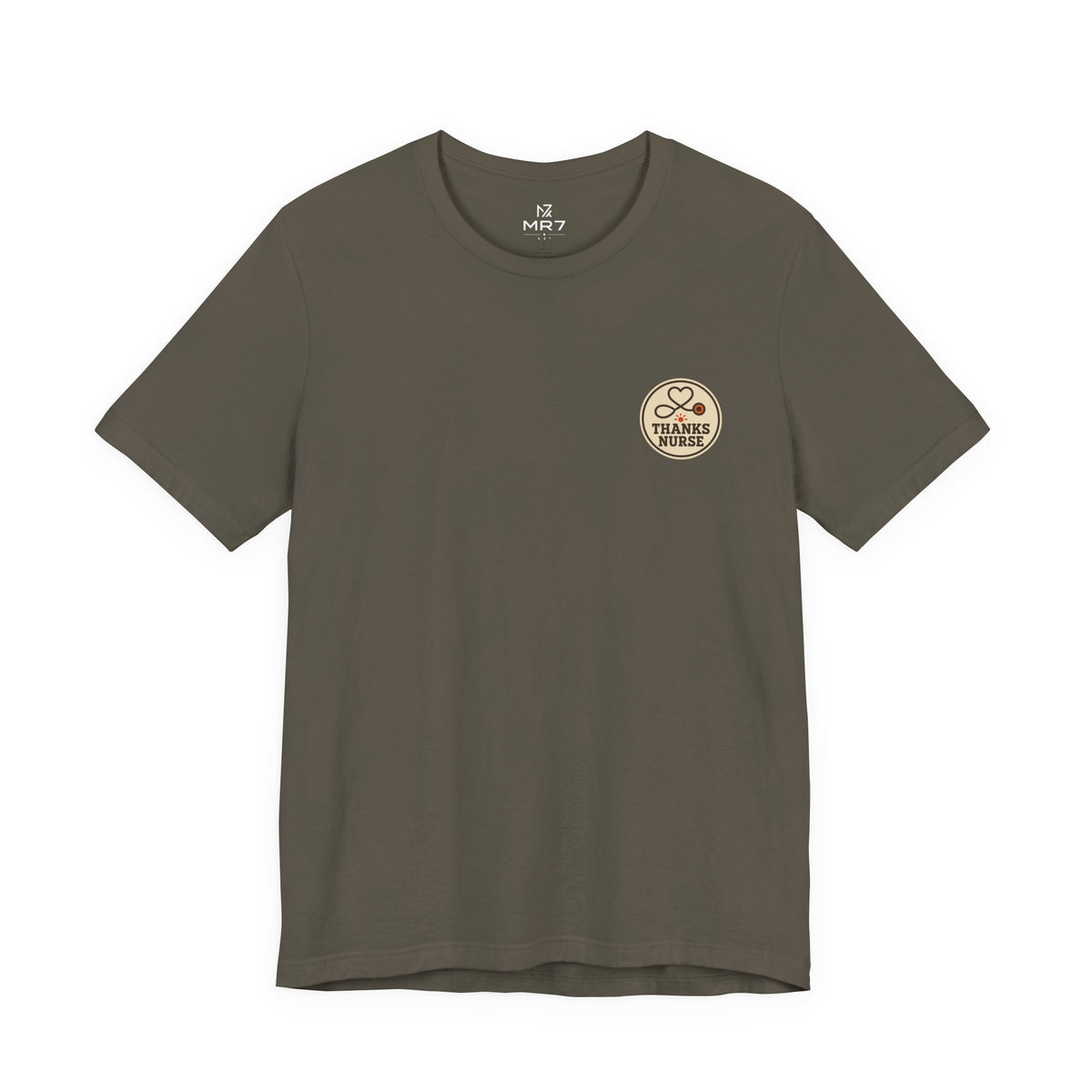 Nurse Thanksgiving Tee | Healthcare Worker Gift, Small Chest Print