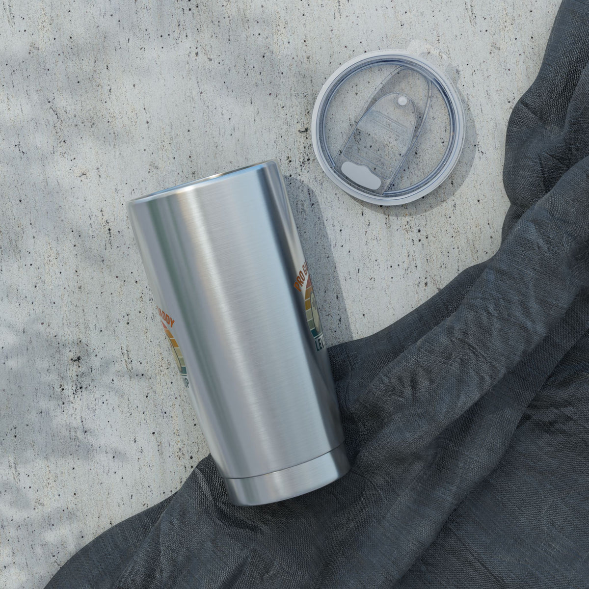 Pro Gamer Daddy Stainless Steel Tumbler 20oz, Insulated Travel Mug, Outdoor Coffee Gift