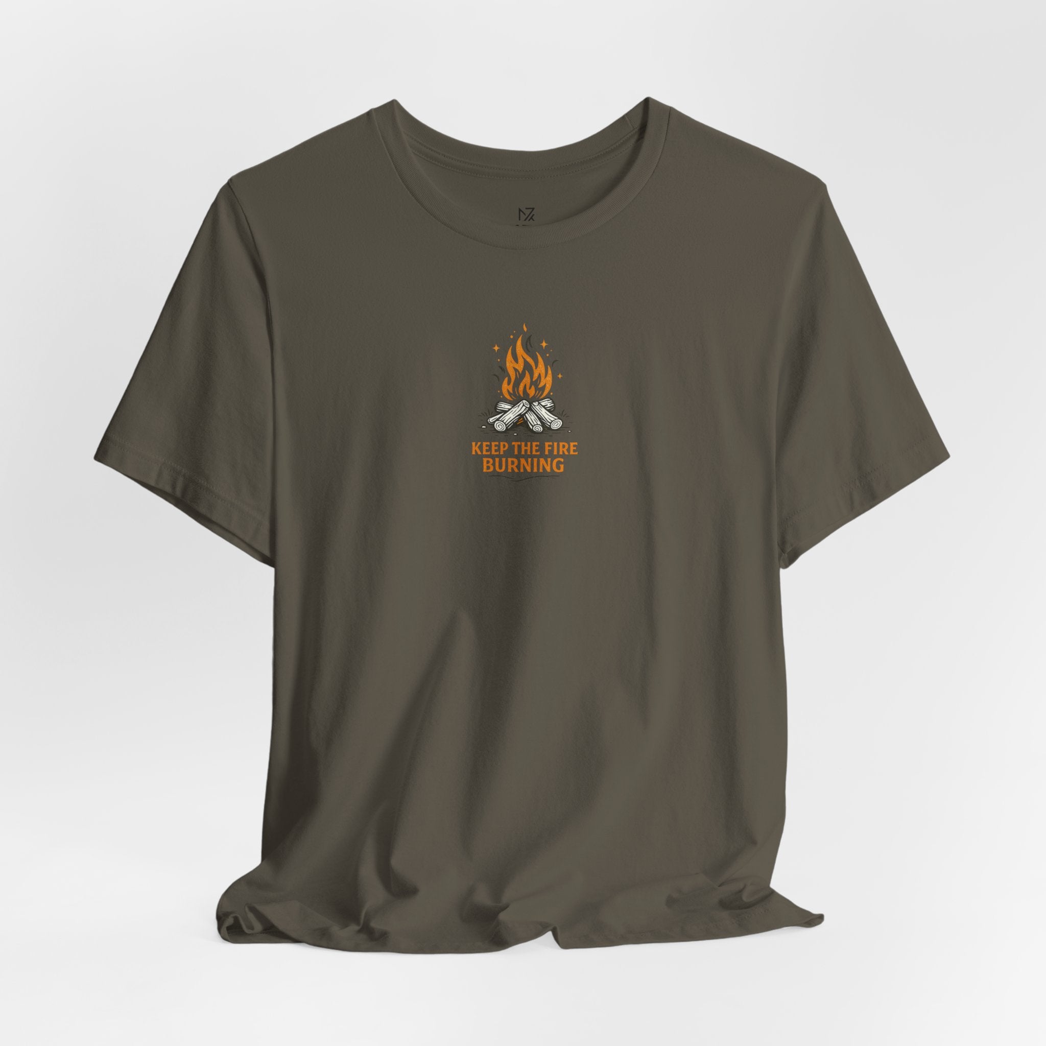 T-Shirt — Keep The Fire Burning Campfire Graphic Tee