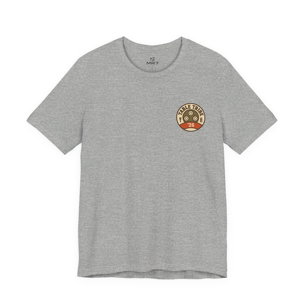Family Reunion Tee | Thanksgiving Matching, Small Left-Chest Emblem