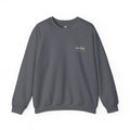Dad Gift Sweatshirt | Vintage Thermos Badge, Minimal Chest Print