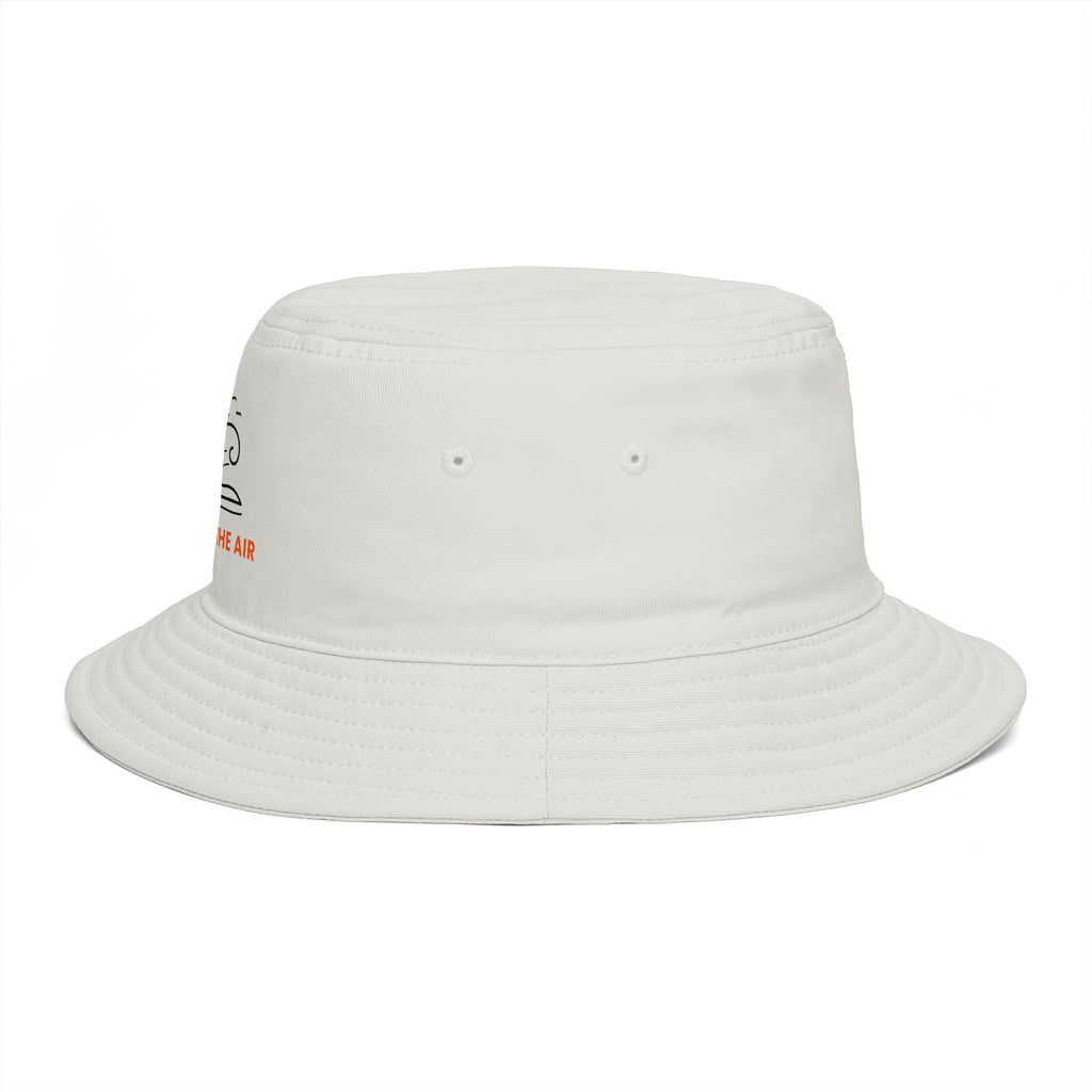 Salt In The Air Bucket Hat, Vintage Line Art Beach Hat, Cotton Summer Sun Hat, Surf Travel Gift