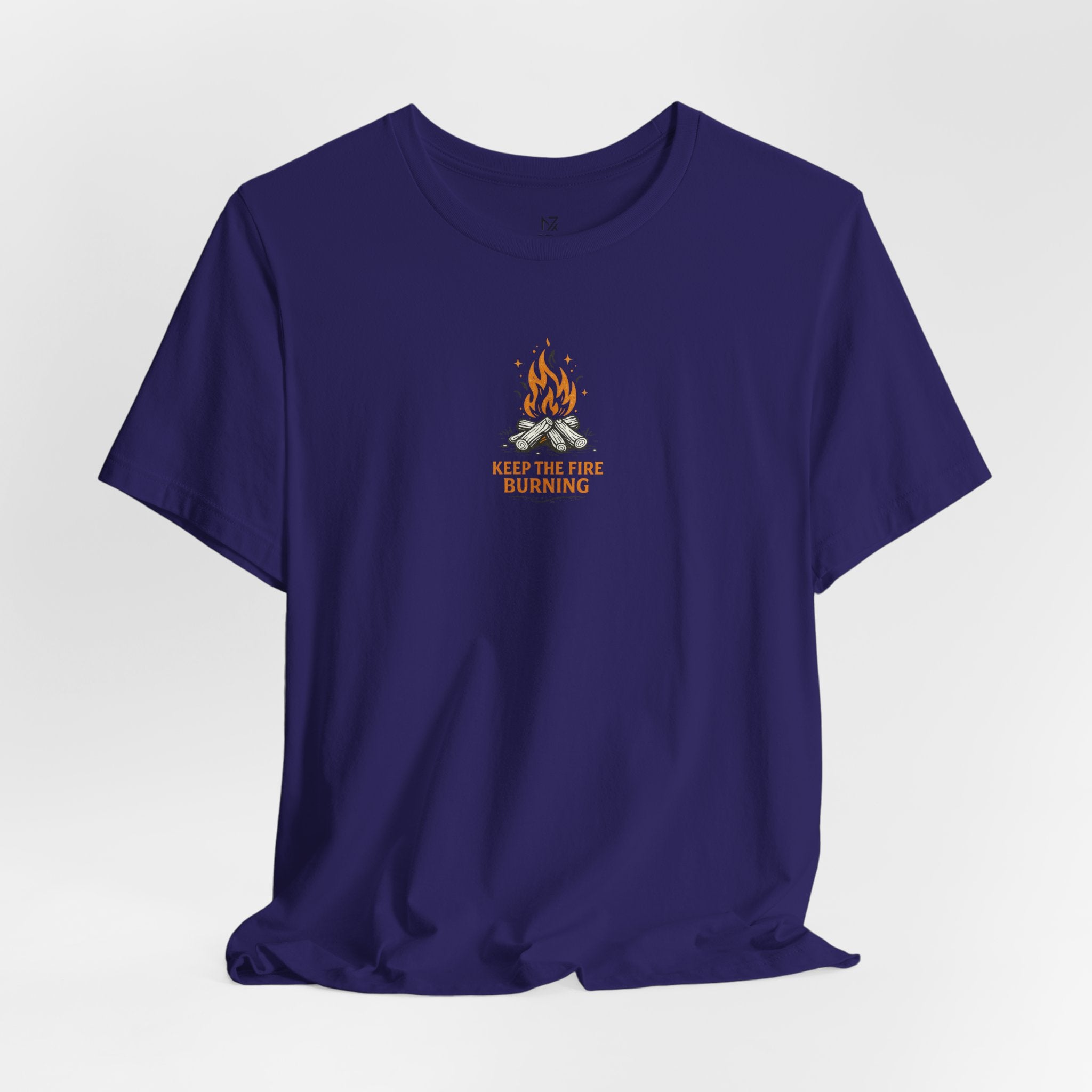 T-Shirt — Keep The Fire Burning Campfire Graphic Tee