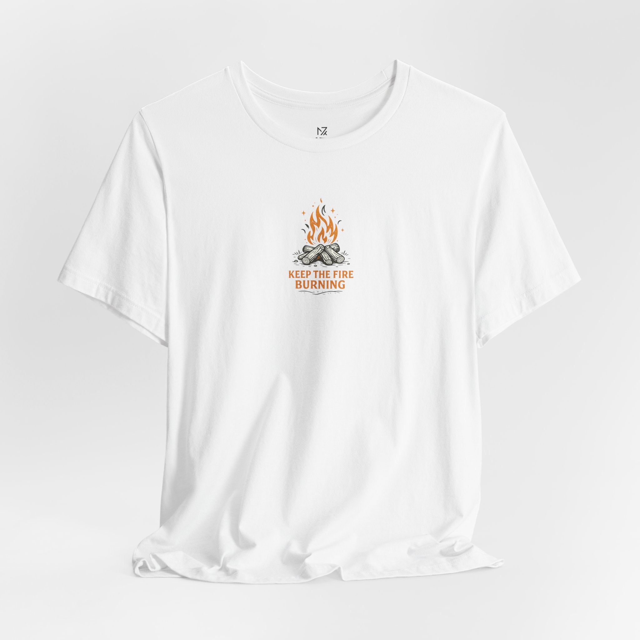 T-Shirt — Keep The Fire Burning Campfire Graphic Tee