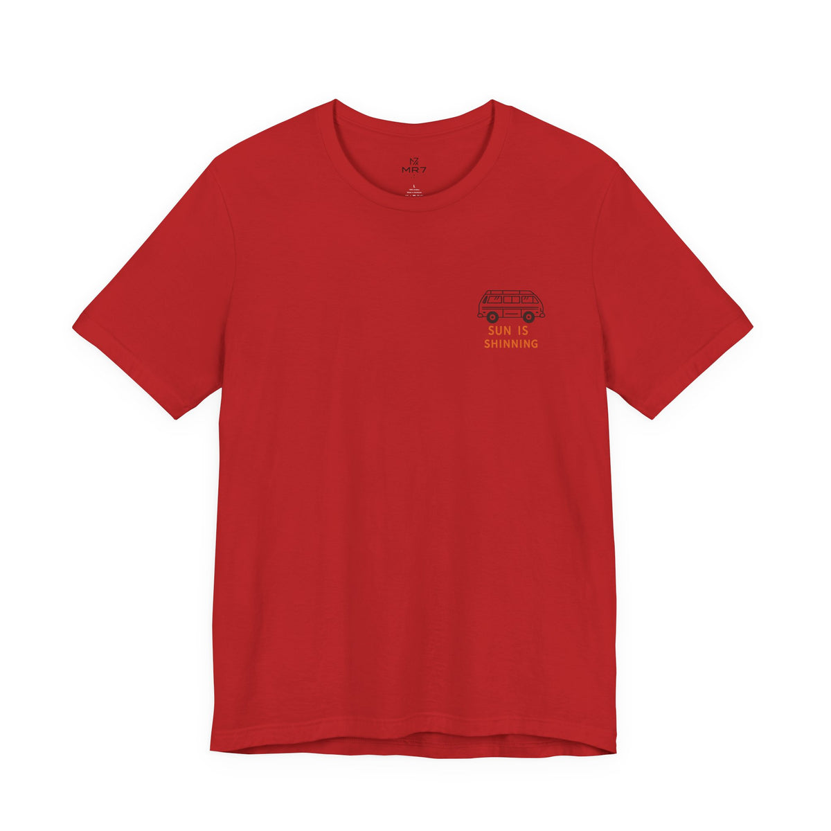 Surf Van Illustration Tee | Surfing Camper Graphic T-Shirt