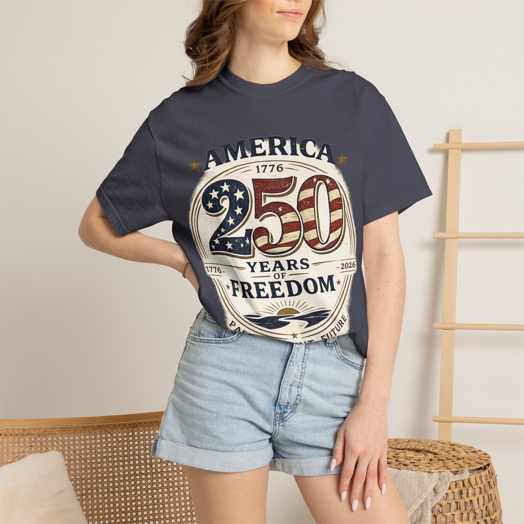 America 250 Years of Freedom T-shirt | 1776 2026 Patriotic Tee