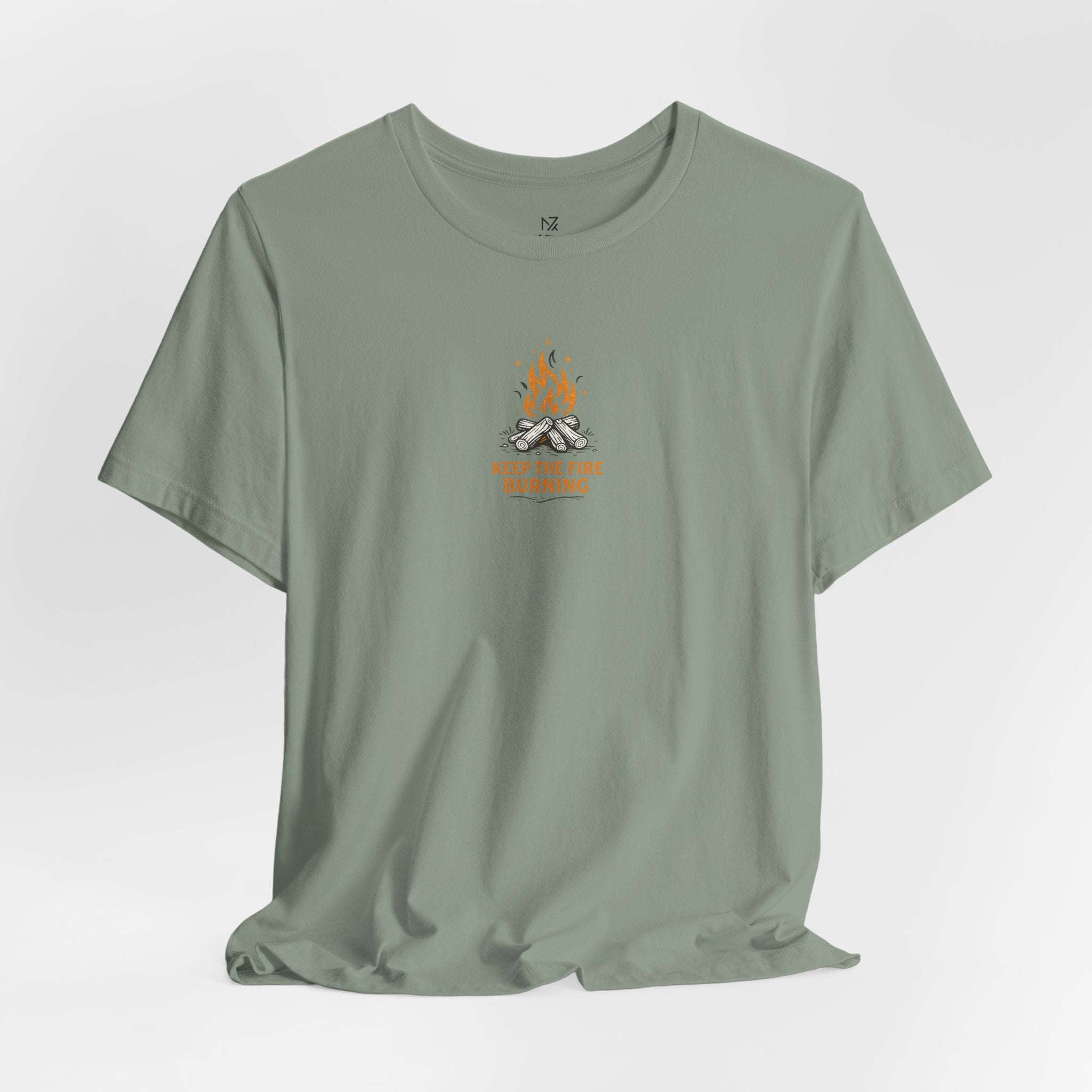 T-Shirt — Keep The Fire Burning Campfire Graphic Tee