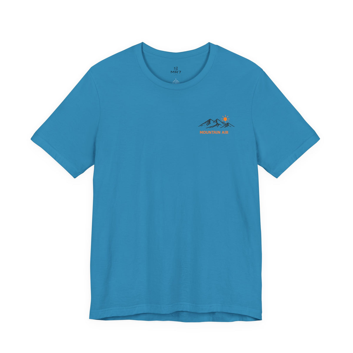 Mountain Sunrise Tee | Minimal Mountain Outline with Rising Sun