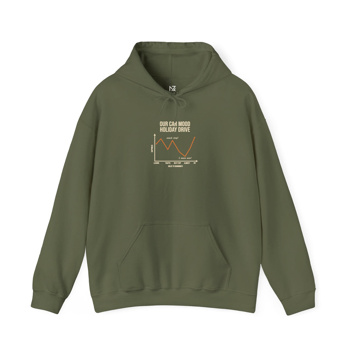 Funny Graph Shirt Hoodie | Funny Chart Hoodie, Road Trip Gift, Minimal Chest Print