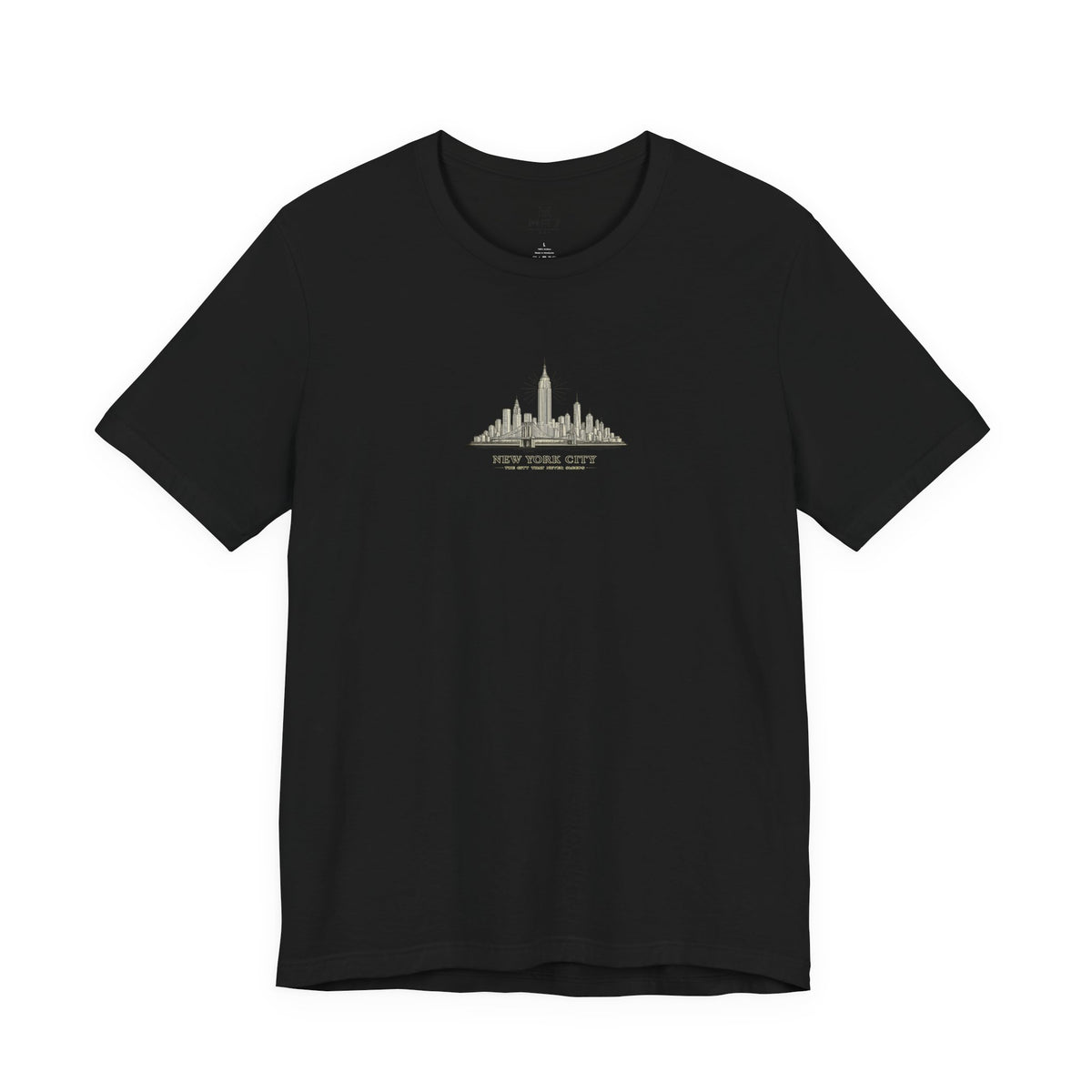 New York City skyline tee | Minimal NYC skyline T-Shirt