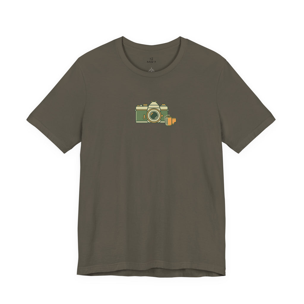 Retro Film Camera tee | Vintage camera illustration t-shirt