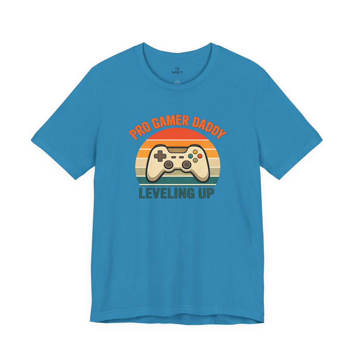 Pro Gamer Daddy Leveling Up T-Shirt | Video Game Controller Retro Tee