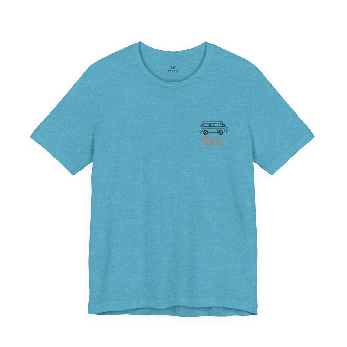 Surf Van Illustration Tee | Surfing Camper Graphic T-Shirt