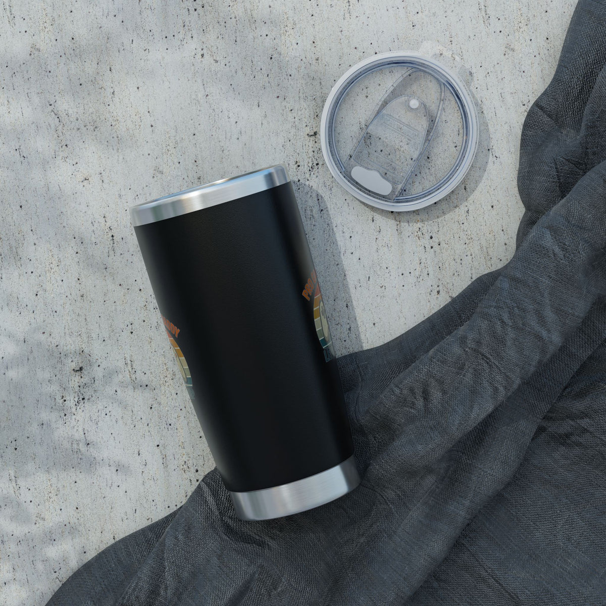 Pro Gamer Daddy Stainless Steel Tumbler 20oz, Insulated Travel Mug, Outdoor Coffee Gift