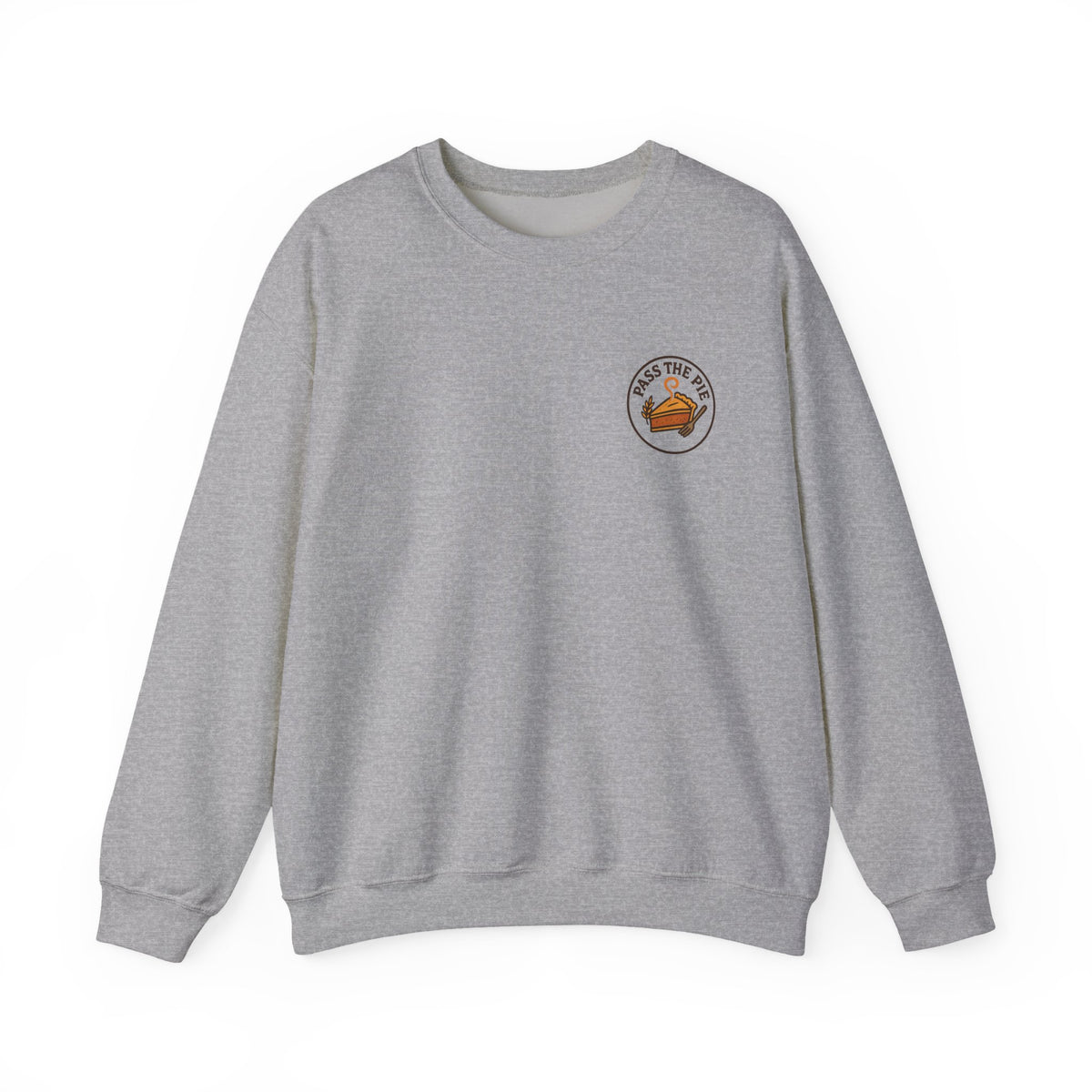 Friendsgiving Sweatshirt | Cozy Hostess Gift, Small Left-Chest Print
