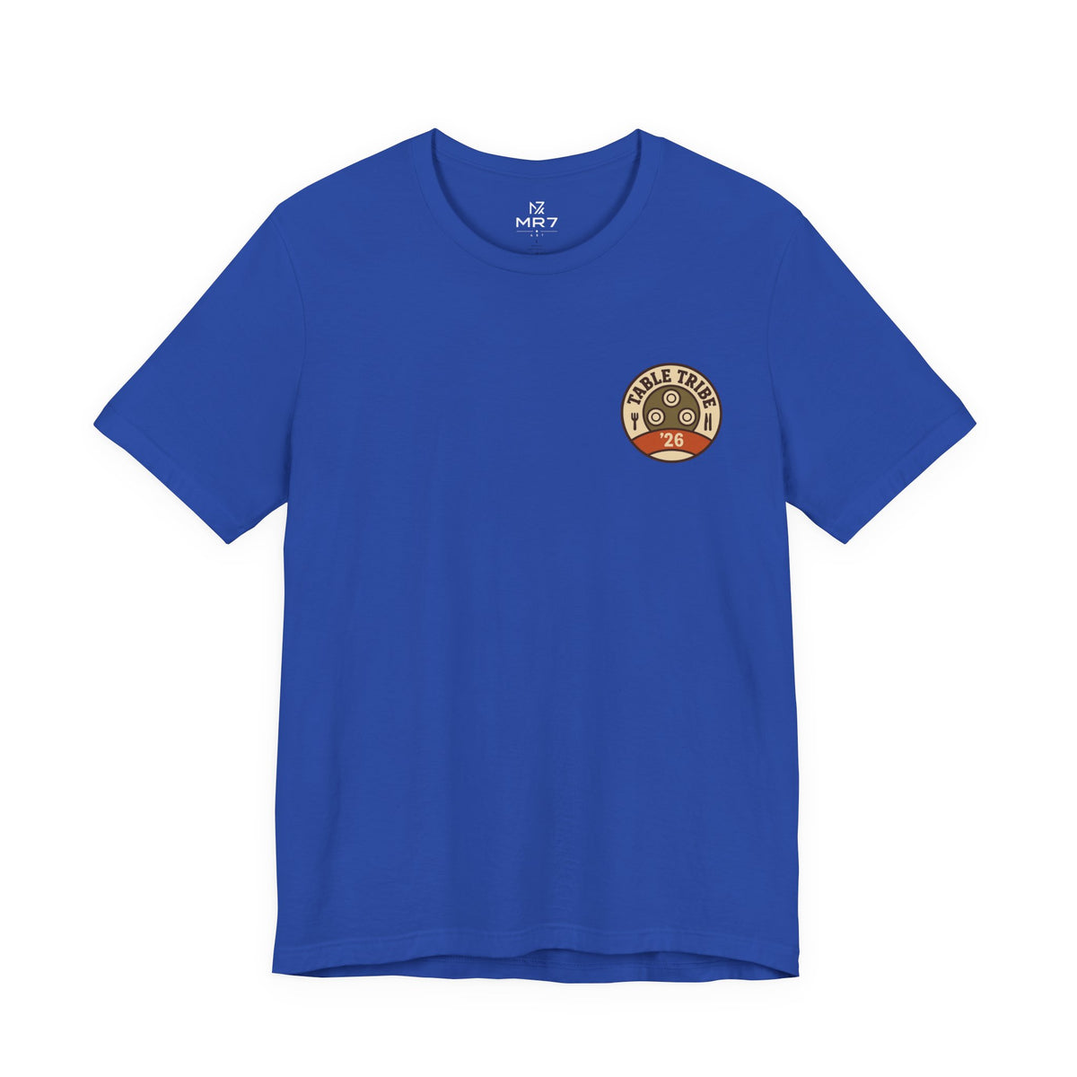 Family Reunion Tee | Thanksgiving Matching, Small Left-Chest Emblem