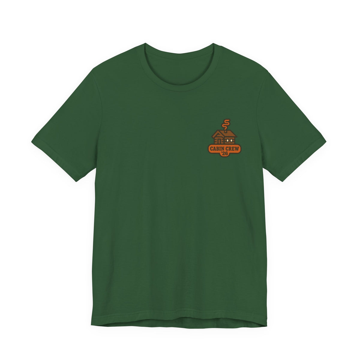 Matching Cabin Crew Tee | Family Cabin Shirts, Small Chest Print