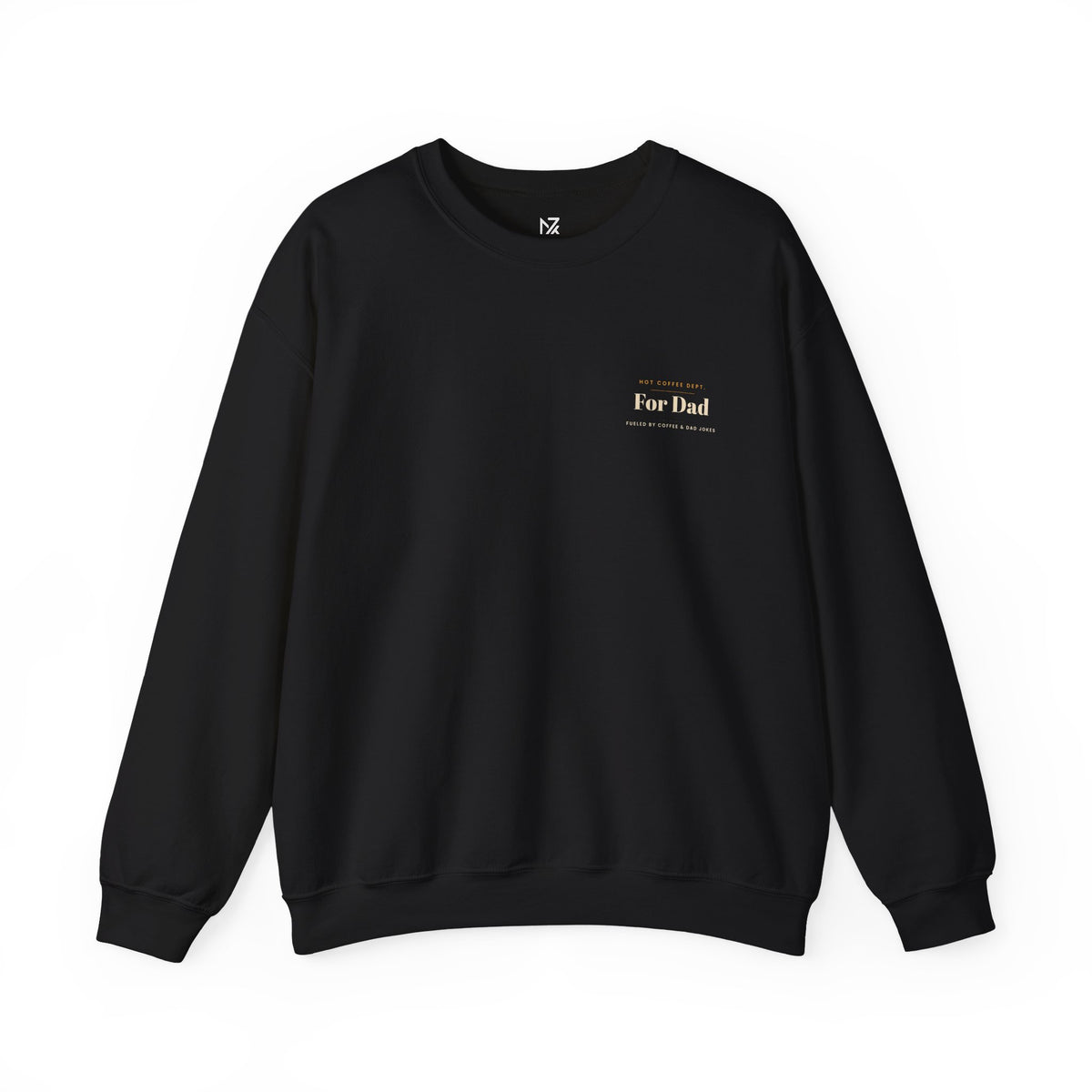 Dad Gift Sweatshirt | Vintage Thermos Badge, Minimal Chest Print