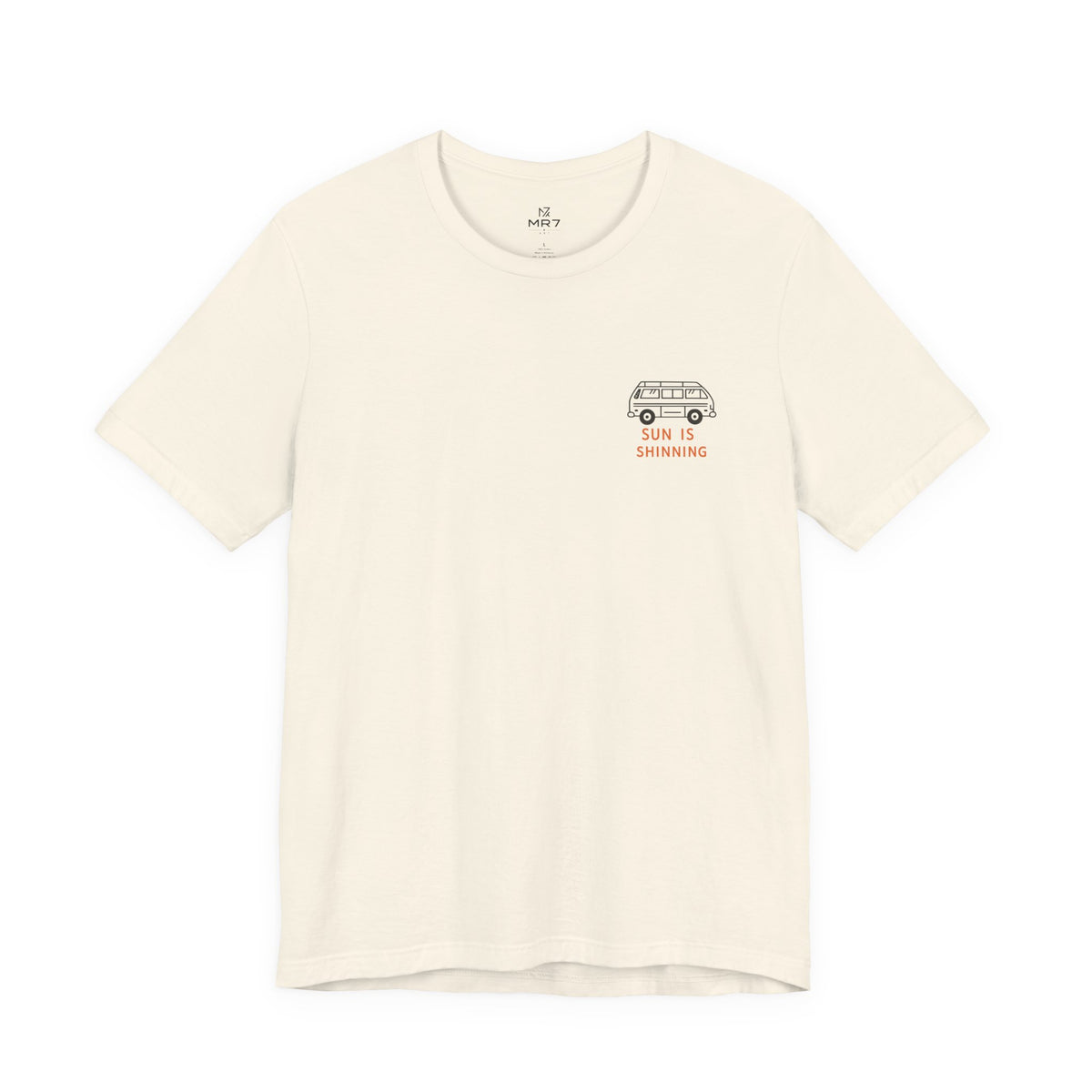 Surf Van Illustration Tee | Surfing Camper Graphic T-Shirt