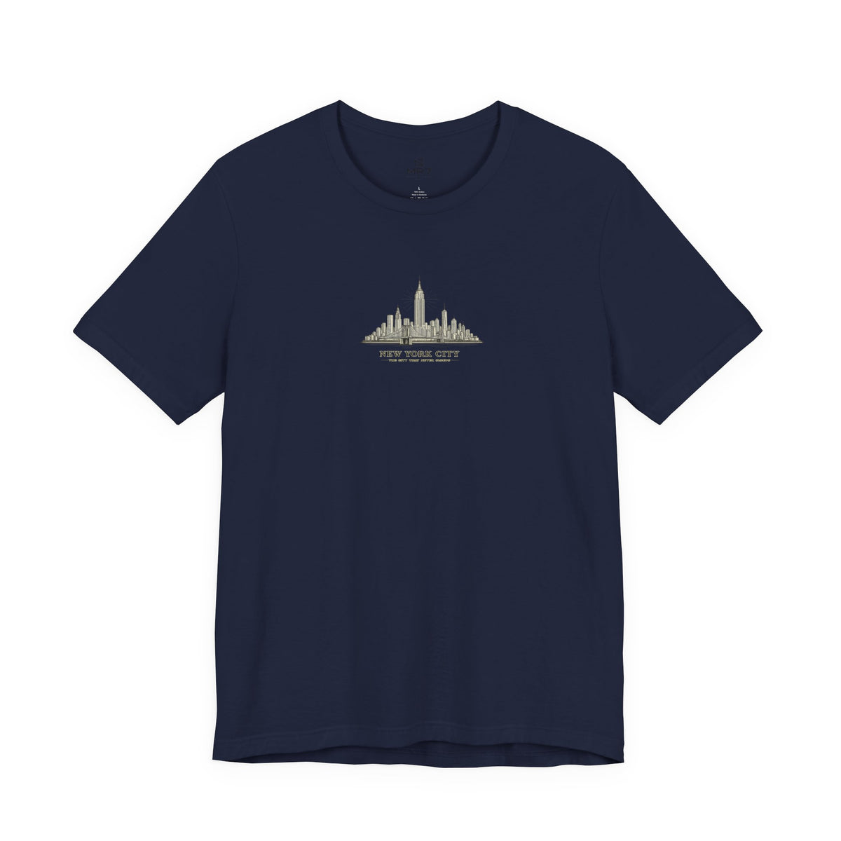 New York City skyline tee | Minimal NYC skyline T-Shirt