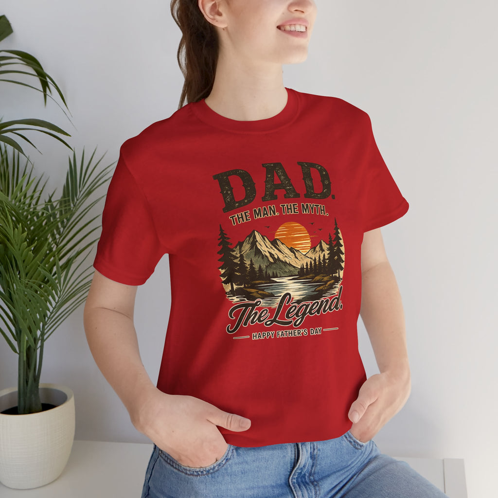 Dad The Man The Myth The Legend T-Shirt — Father’s Day Vintage Outdoor Tee