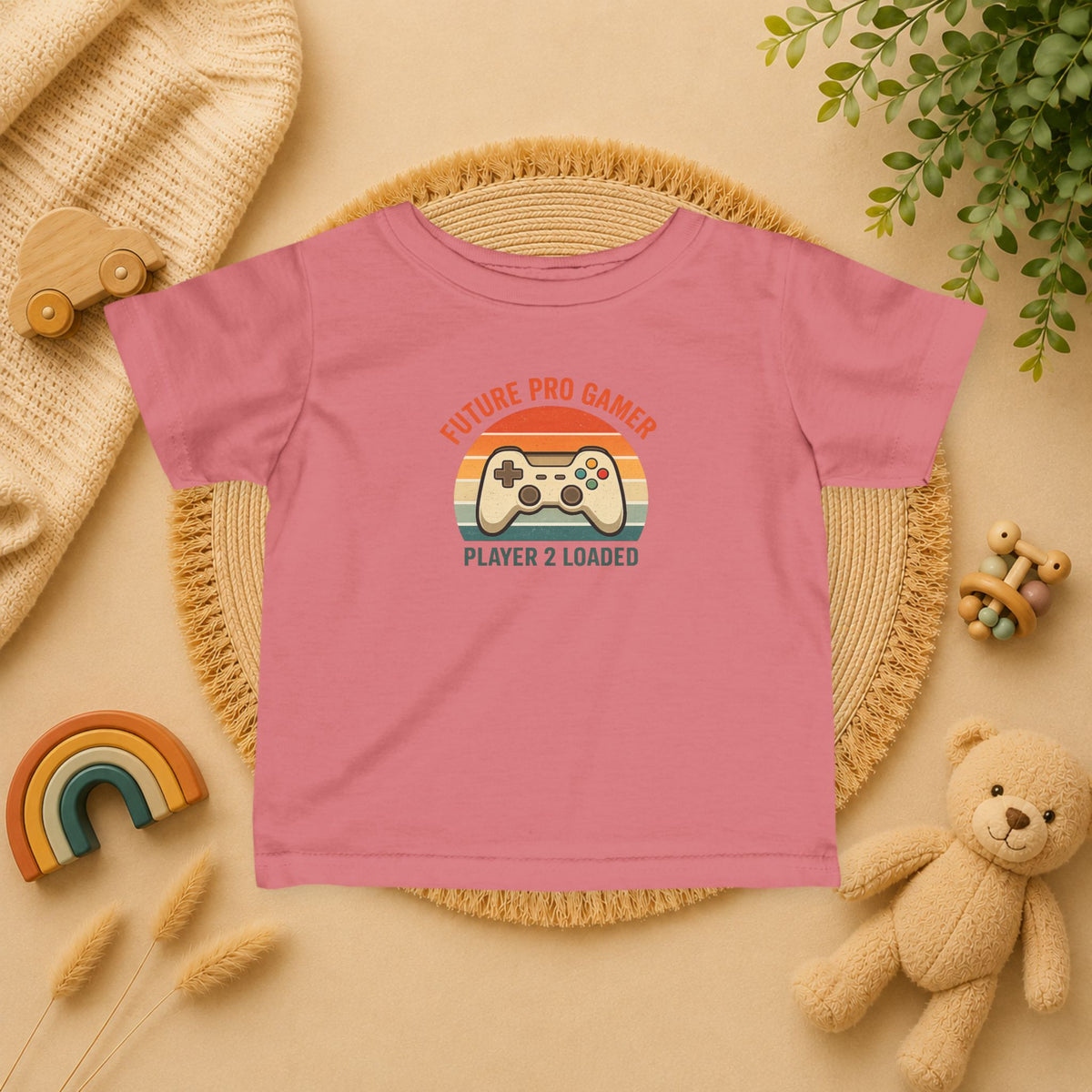 Future Pro Gamer Baby Shirt, Player 2 Loaded Baby Tee, Gamer Baby Gift, Gaming Baby Outfit, Newborn Gamer Shirt, Baby Shower Gift, Baby tee