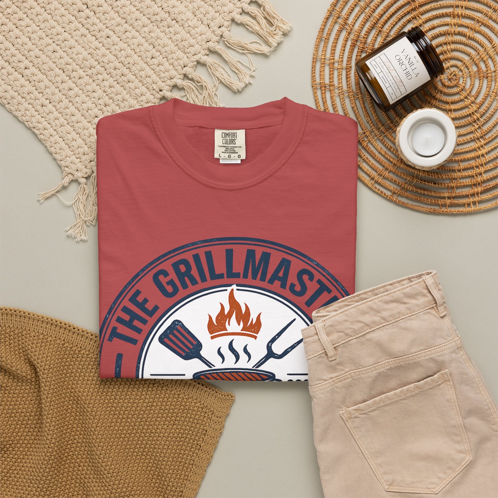 The Grillmaster T-shirt | BBQ Grill Logo, "An Offer You Can't Refuse (But You Can Eat)"