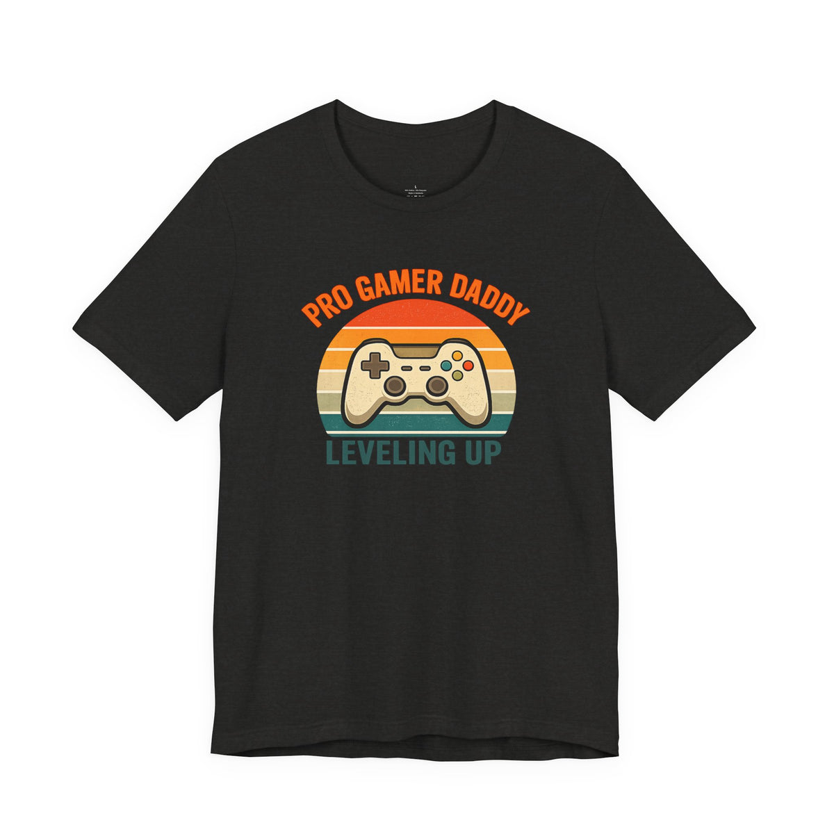 Pro Gamer Daddy Leveling Up T-Shirt | Video Game Controller Retro Tee