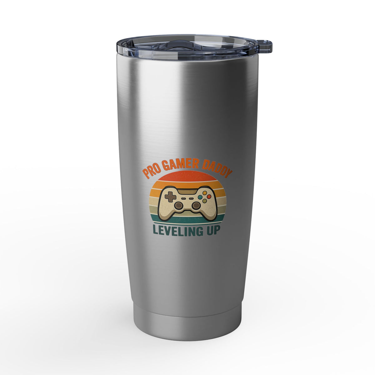 Pro Gamer Daddy Stainless Steel Tumbler 20oz, Insulated Travel Mug, Outdoor Coffee Gift