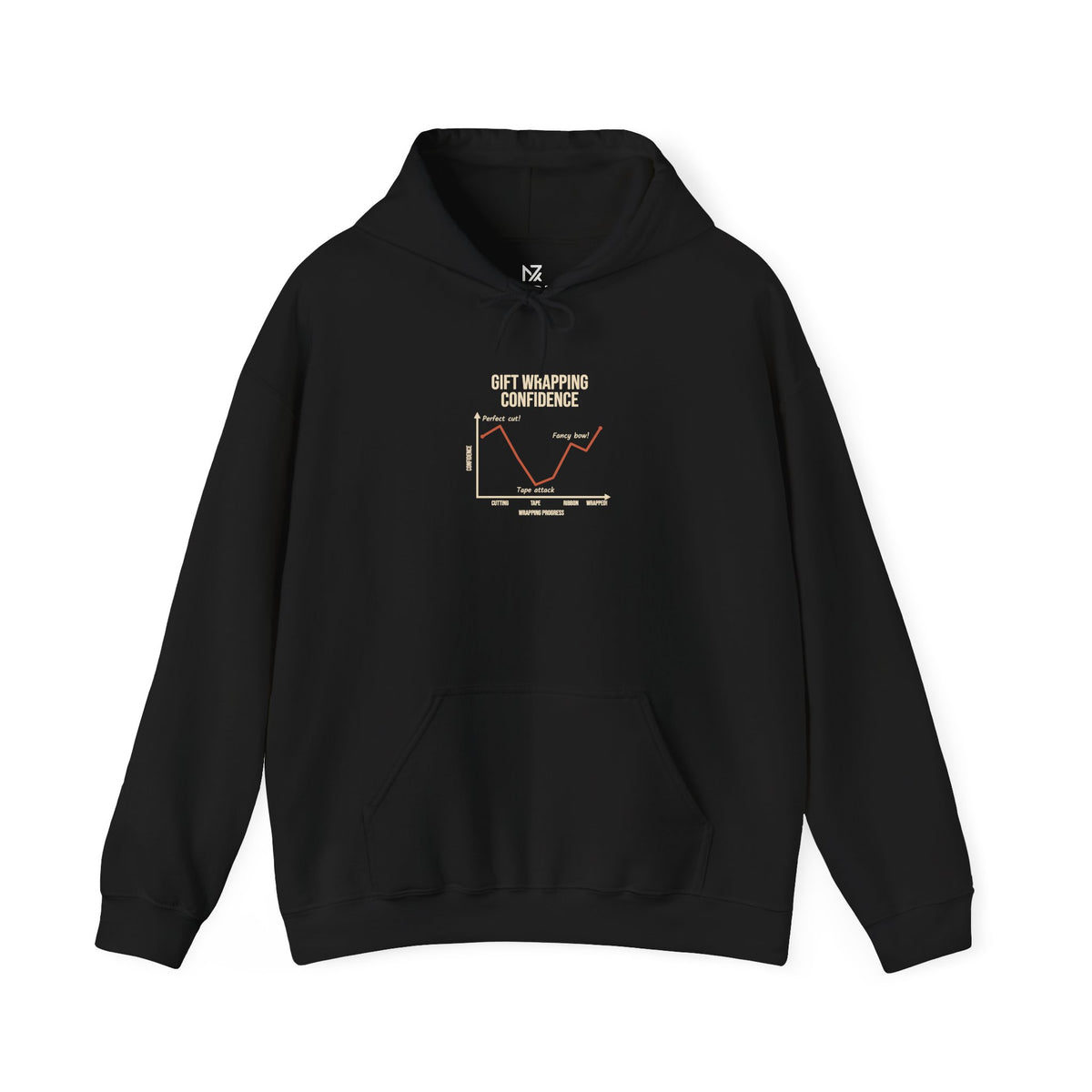 Funny Graph Shirt Hoodie | Small Chest Print, Gift For Gifters