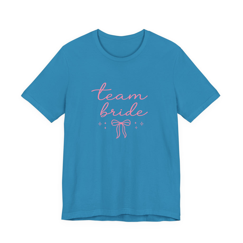 Team Bride tee | Bridal Party Shirt, Bachelorette Party Top
