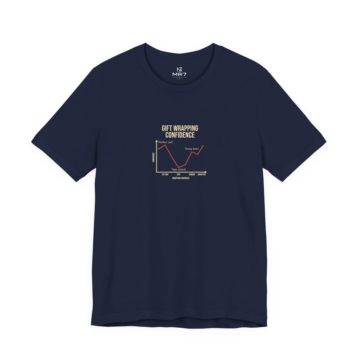 Funny Graph Shirt Tee | Small Chest Print, Gift For Gifters