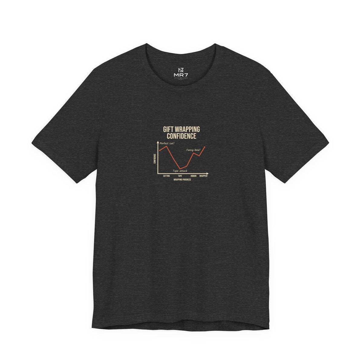 Funny Graph Shirt Tee | Small Chest Print, Gift For Gifters