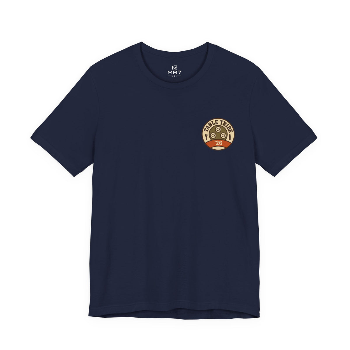 Family Reunion Tee | Thanksgiving Matching, Small Left-Chest Emblem
