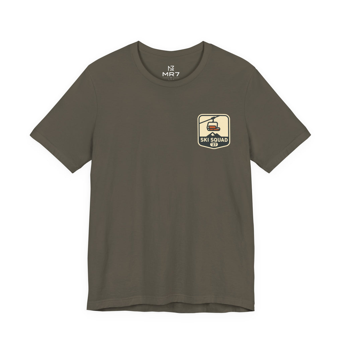 Ski Trip Tee | Matching Cabin Shirts, Small Chest Print