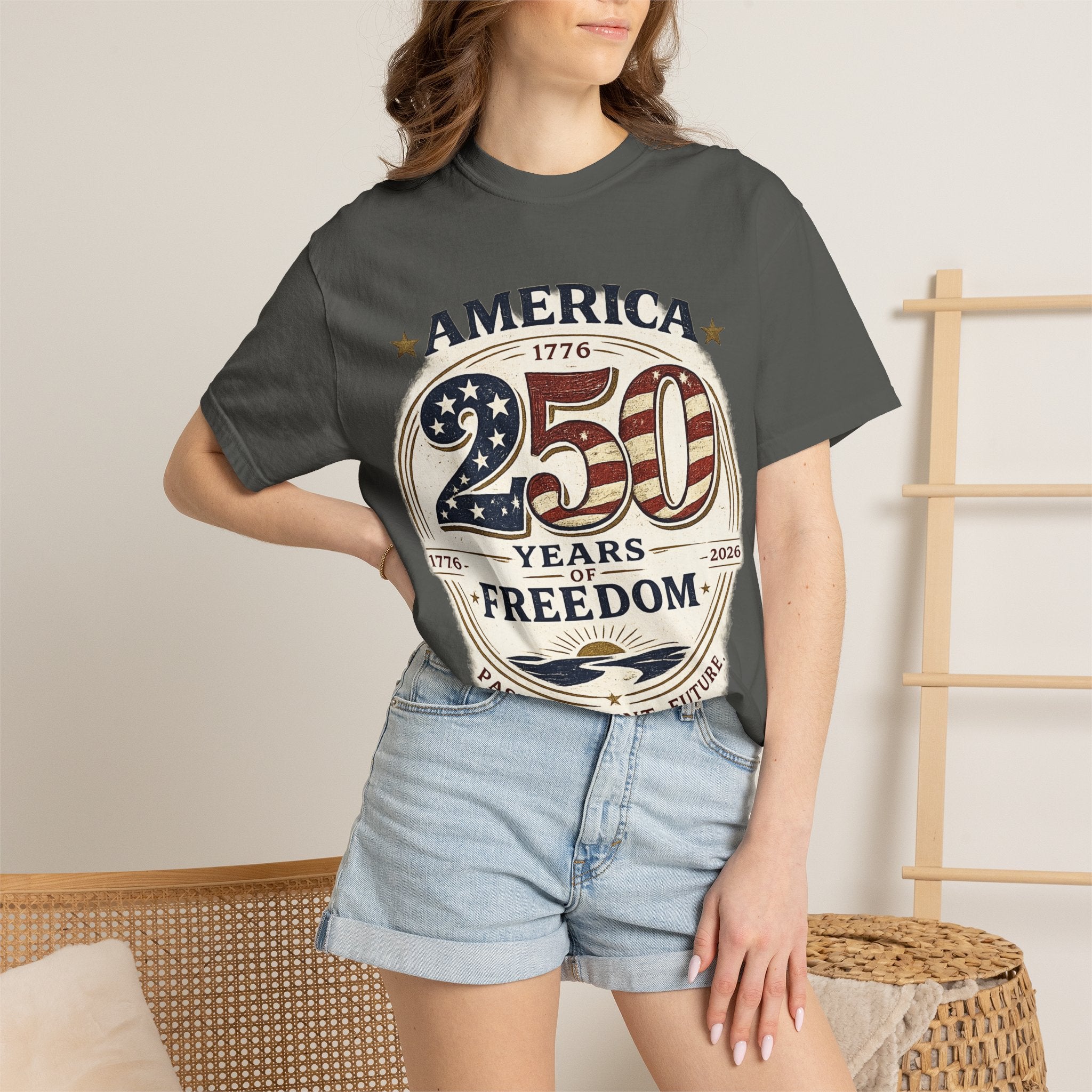 America 250 Years of Freedom T-shirt | 1776 2026 Patriotic Tee