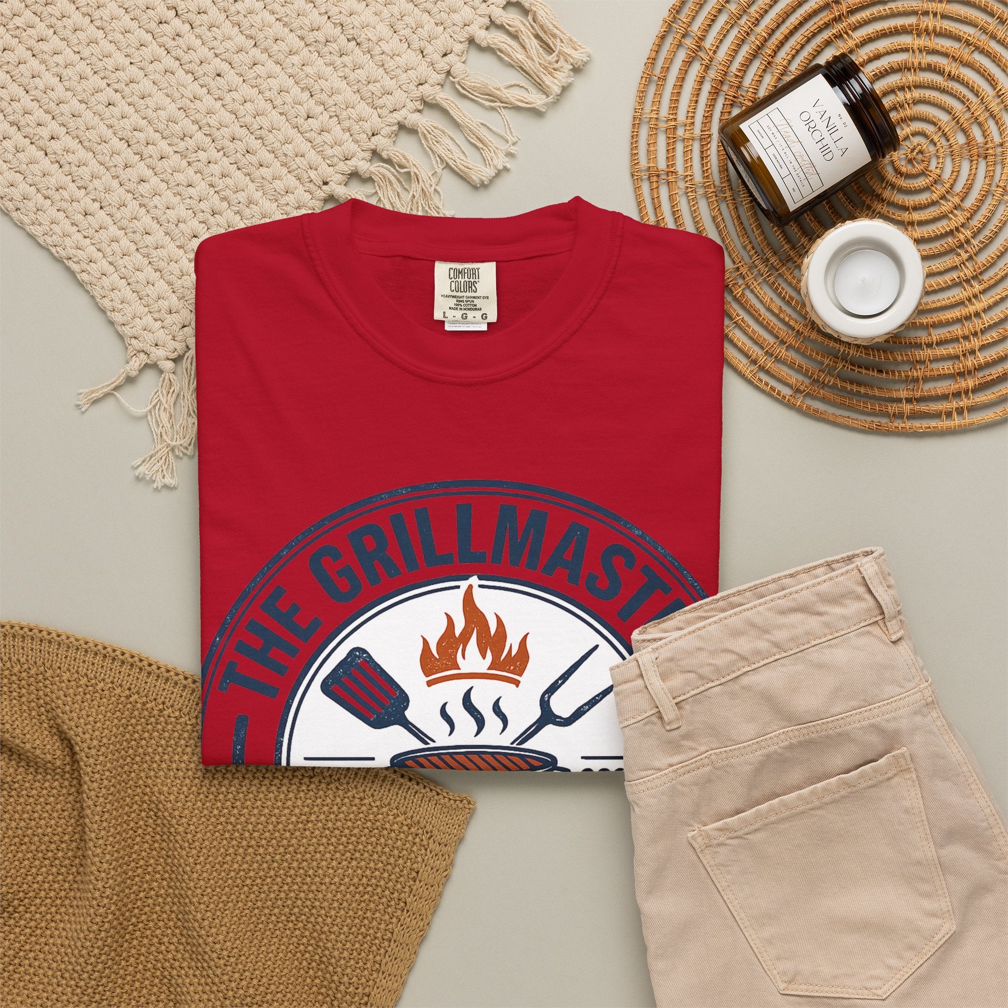 The Grillmaster T-shirt | BBQ Grill Logo, "An Offer You Can't Refuse (But You Can Eat)"
