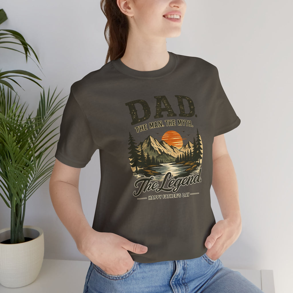 Dad The Man The Myth The Legend T-Shirt — Father’s Day Vintage Outdoor Tee