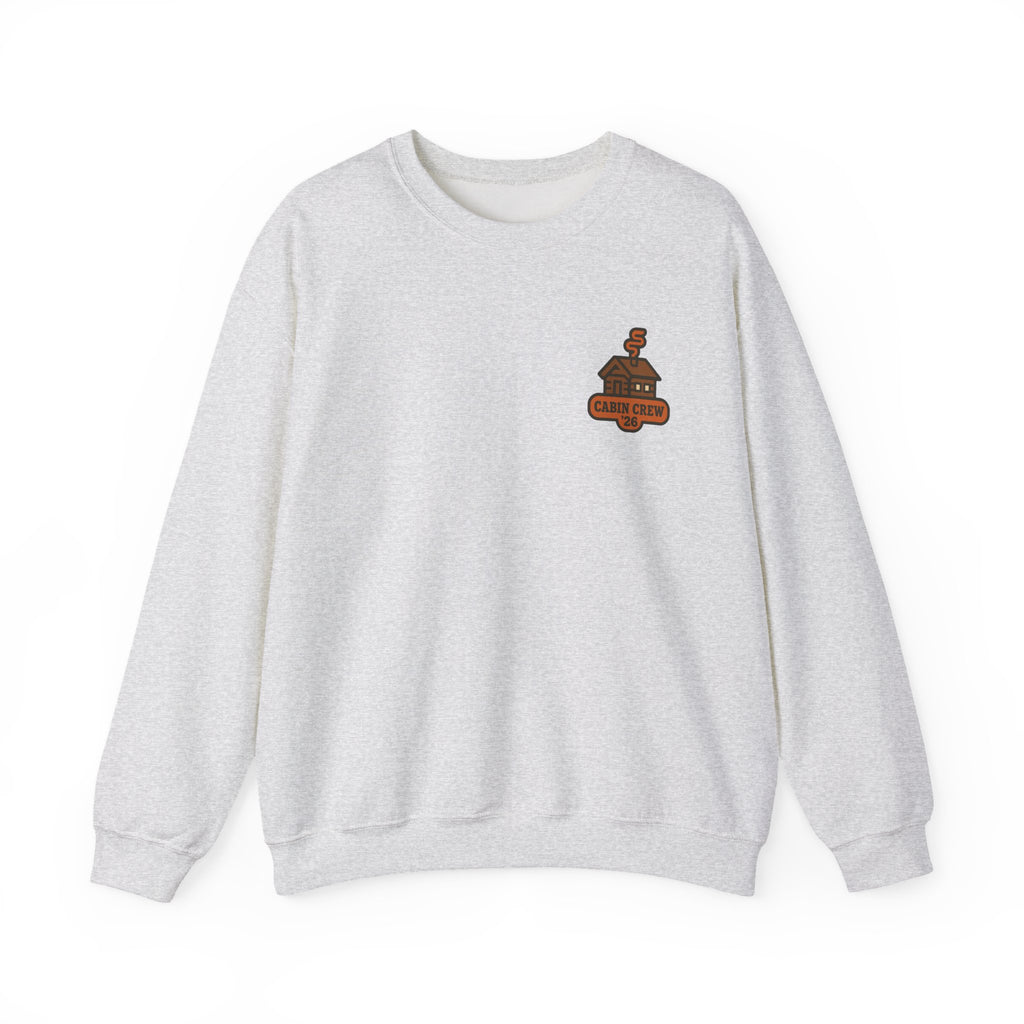 Matching Cabin Crew Sweatshirt | Family Cabin Shirts, Small Chest Print