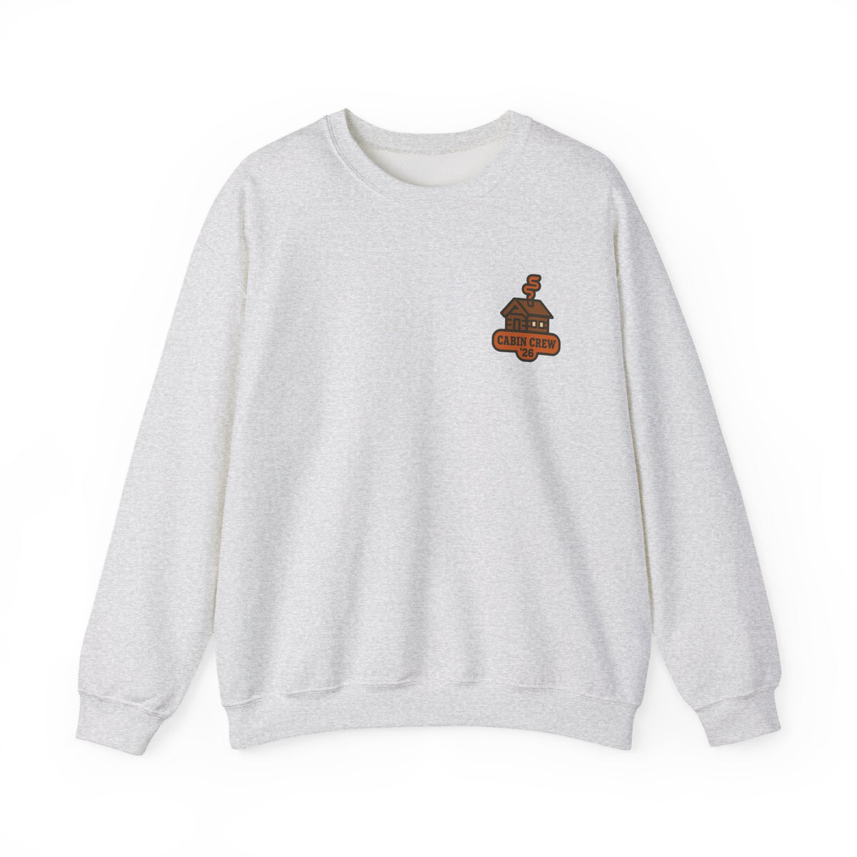 Matching Cabin Crew Sweatshirt | Family Cabin Shirts, Small Chest Print