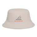 Salt In The Air Bucket Hat, Vintage Line Art Beach Hat, Cotton Summer Sun Hat, Surf Travel Gift