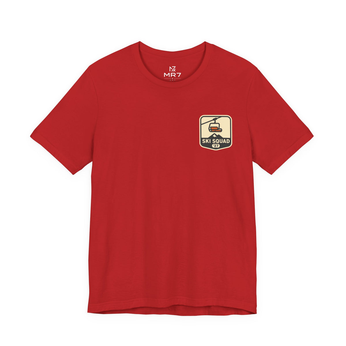 Ski Trip Tee | Matching Cabin Shirts, Small Chest Print