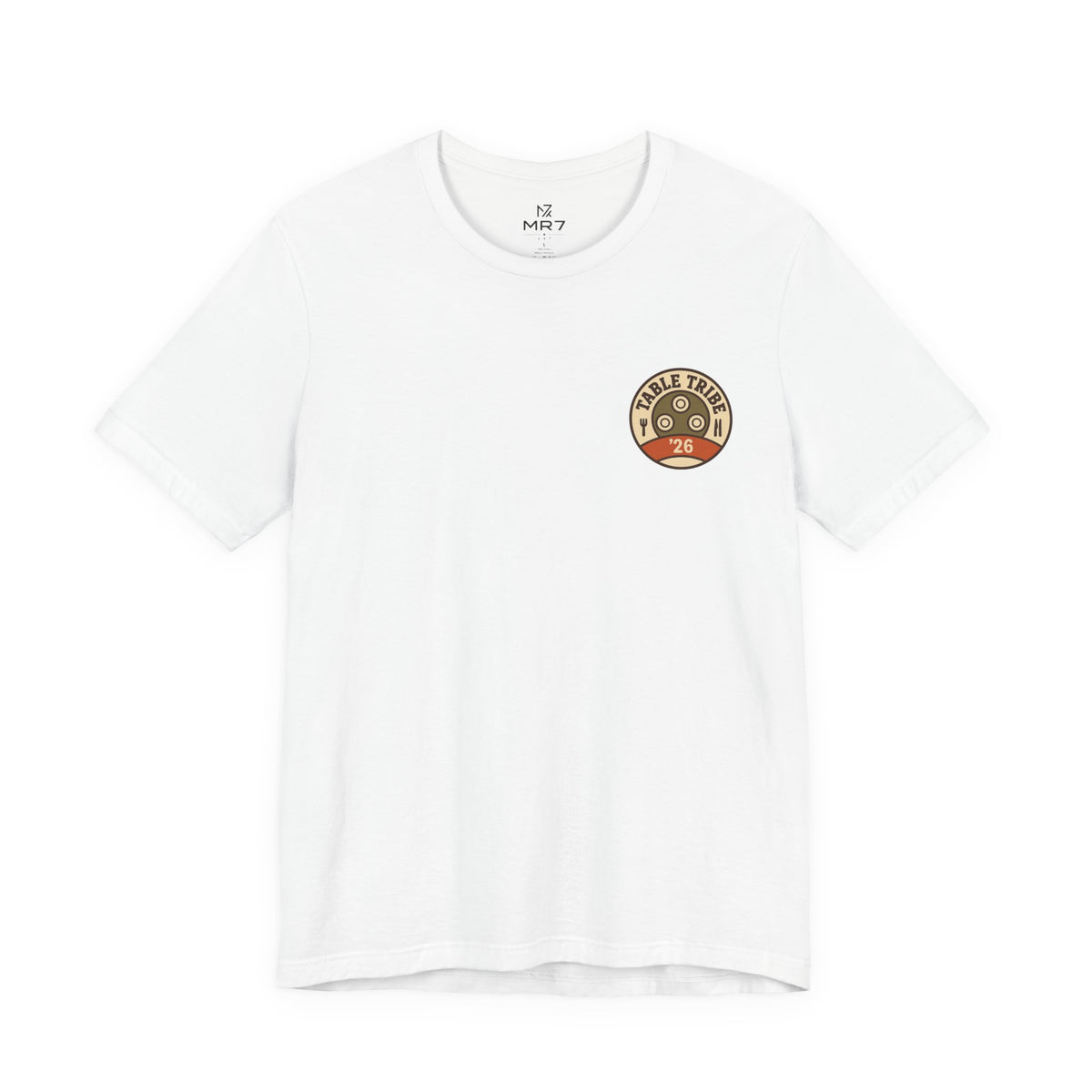 Family Reunion Tee | Thanksgiving Matching, Small Left-Chest Emblem