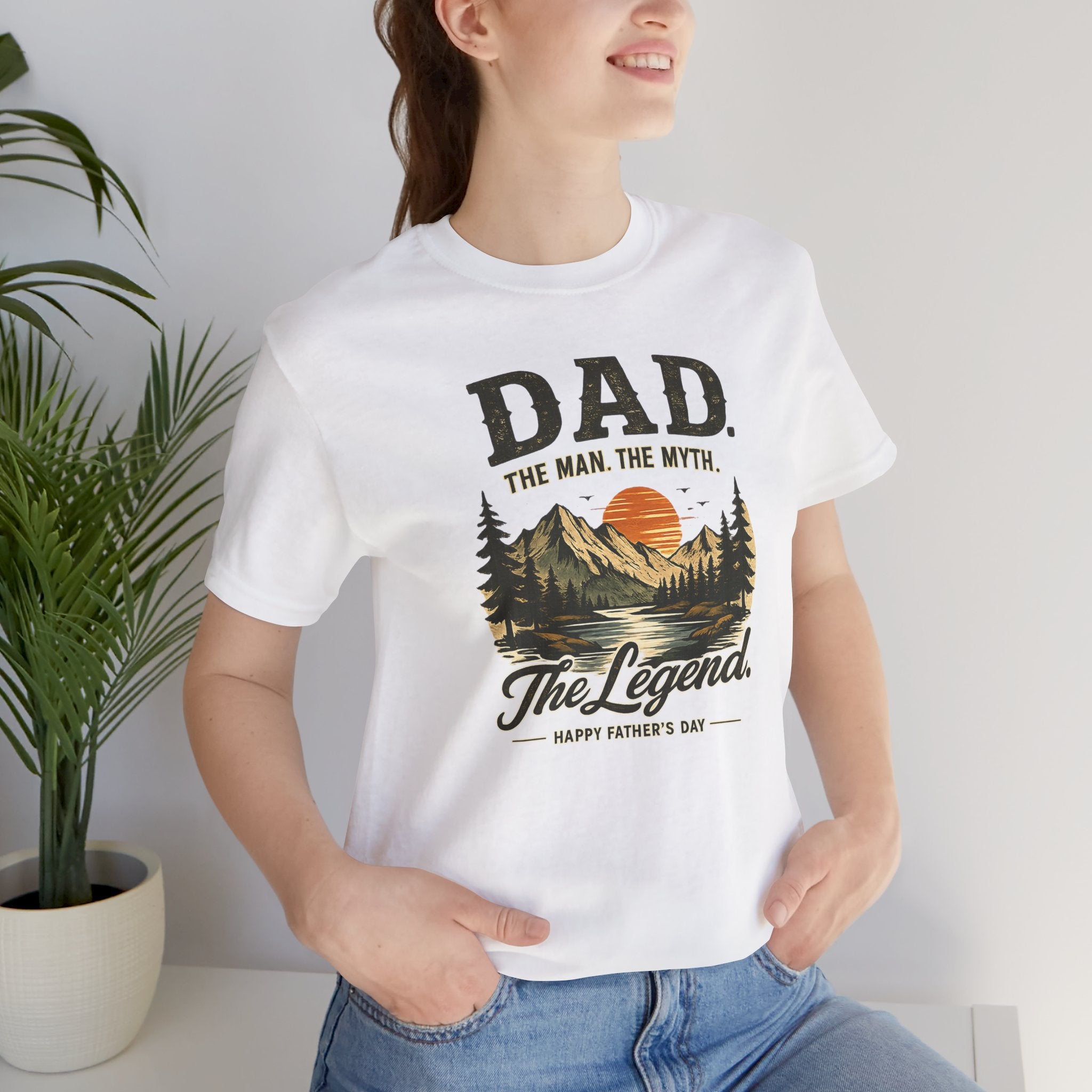 Dad The Man The Myth The Legend T-Shirt — Father’s Day Vintage Outdoor Tee