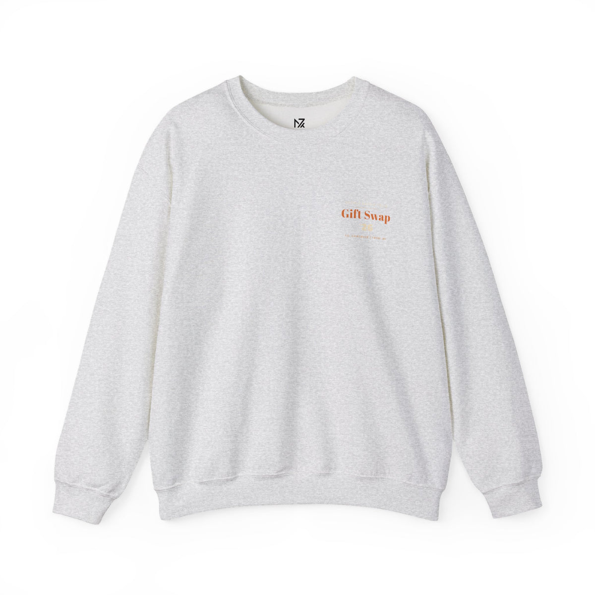 Secret Santa Sweatshirt | Office Gift Exchange, Small Left-Chest Print