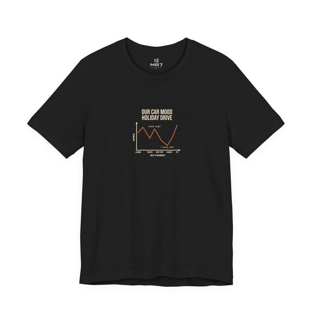 Funny Graph Shirt Tee | Funny Chart Tee, Road Trip Gift, Minimal Chest Print