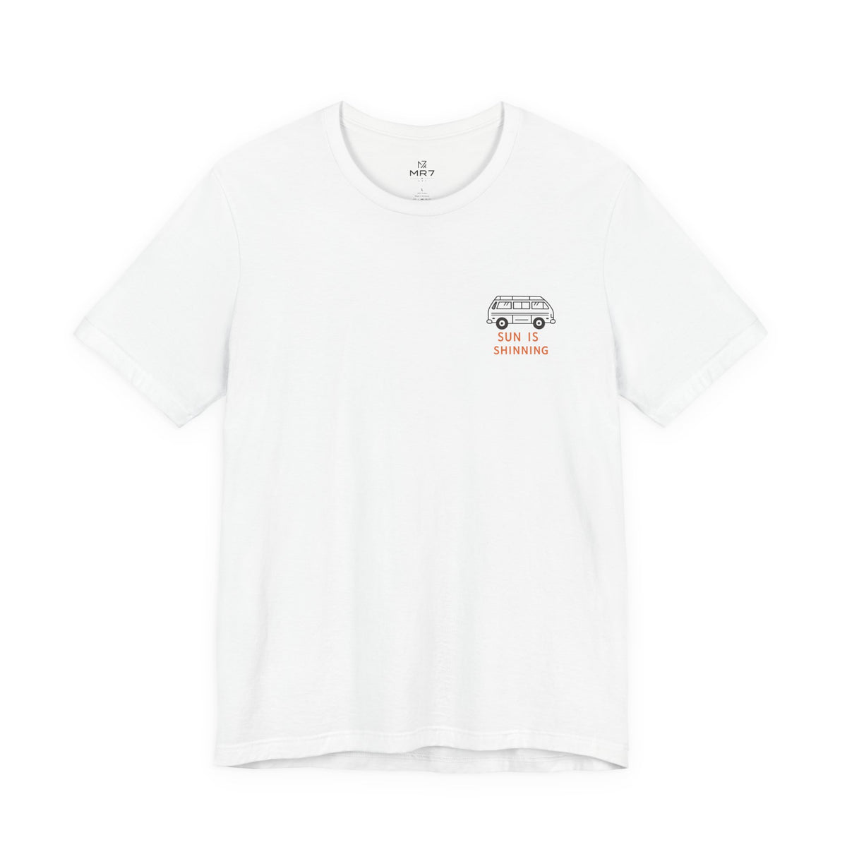 Surf Van Illustration Tee | Surfing Camper Graphic T-Shirt