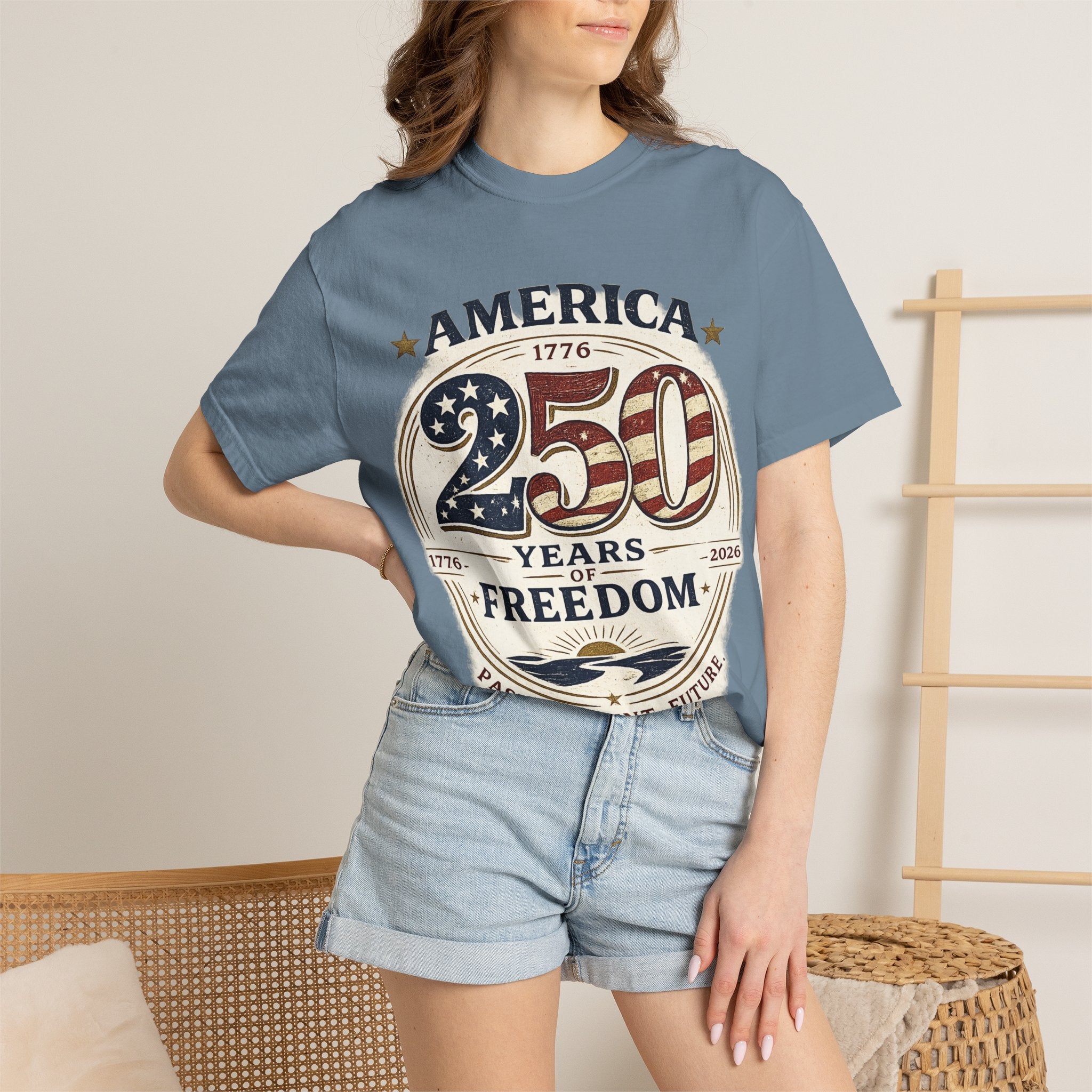 America 250 Years of Freedom T-shirt | 1776 2026 Patriotic Tee